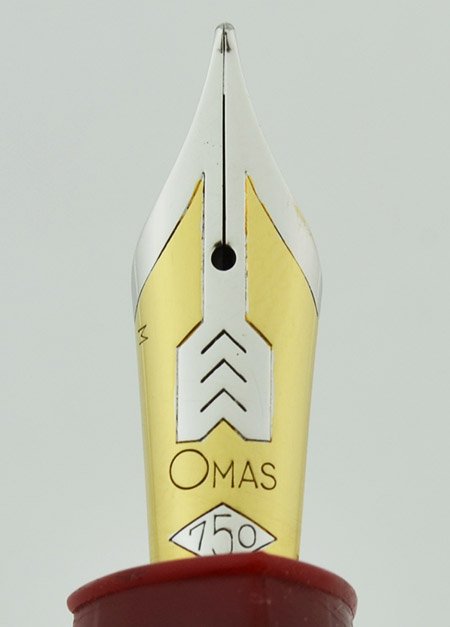 Omas 360 Fountain Pen - 75th Anniversary SE, Red, 18K Medium Nib